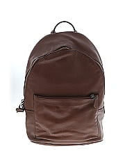 Coach Leather Backpack
