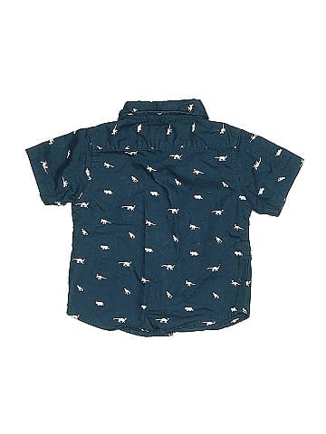 Free Planet Short Sleeve Button-Down Shirt (view 2)