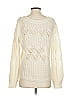 LA MAILLE SEZANE Paris Ivory Pullover Sweater Size S - photo 2