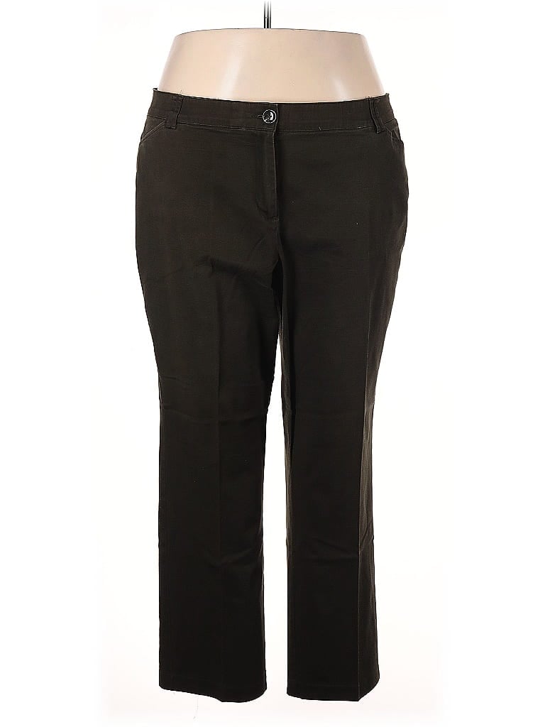 DRESSBARN Pre-owned Dress Pants In Green