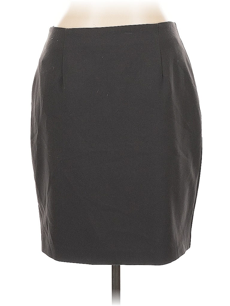 Pre-owned Forever 21 Contemporary Formal Skirt In Gray