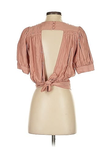 BA&SH Short Sleeve Blouse (view 2)