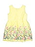 Baby Gap 100% Cotton Tropical Yellow Dress Size 3 - photo 1
