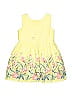 Baby Gap 100% Cotton Tropical Yellow Dress Size 3 - photo 2