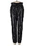 GRAFFITI Black Faux Leather Pants Size S - photo 1