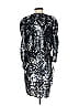 Tanya Taylor 100% Polyester Silver Cocktail Dress Size 2 - photo 2