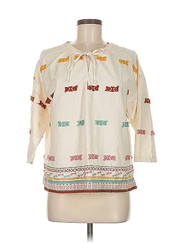 Lou & Grey for LOFT 3/4 Sleeve Blouse (view 1)