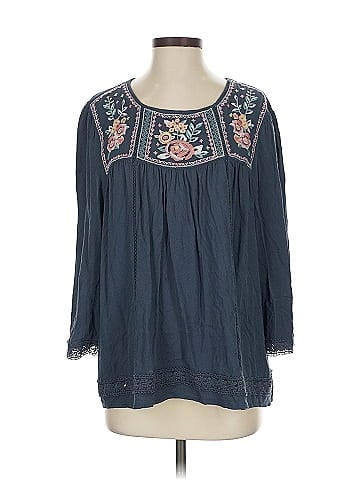 Kate and Sam 3/4 Sleeve Blouse (view 1)