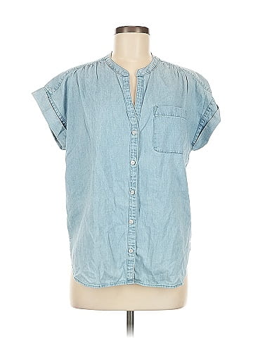 J.Crew Mercantile Short Sleeve Blouse (view 1)