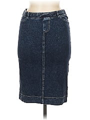 Hard Tail Denim Skirt