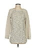 Lou & Grey Tweed Gray Pullover Sweater Size S - photo 1