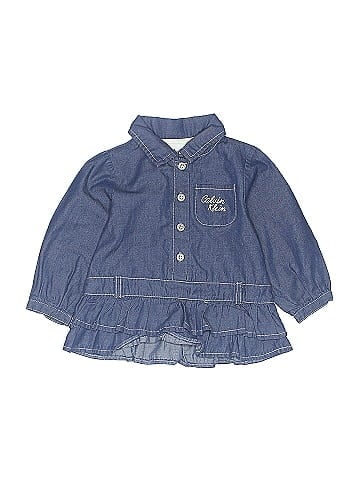 Calvin Klein Long Sleeve Button-Down Shirt (view 1)
