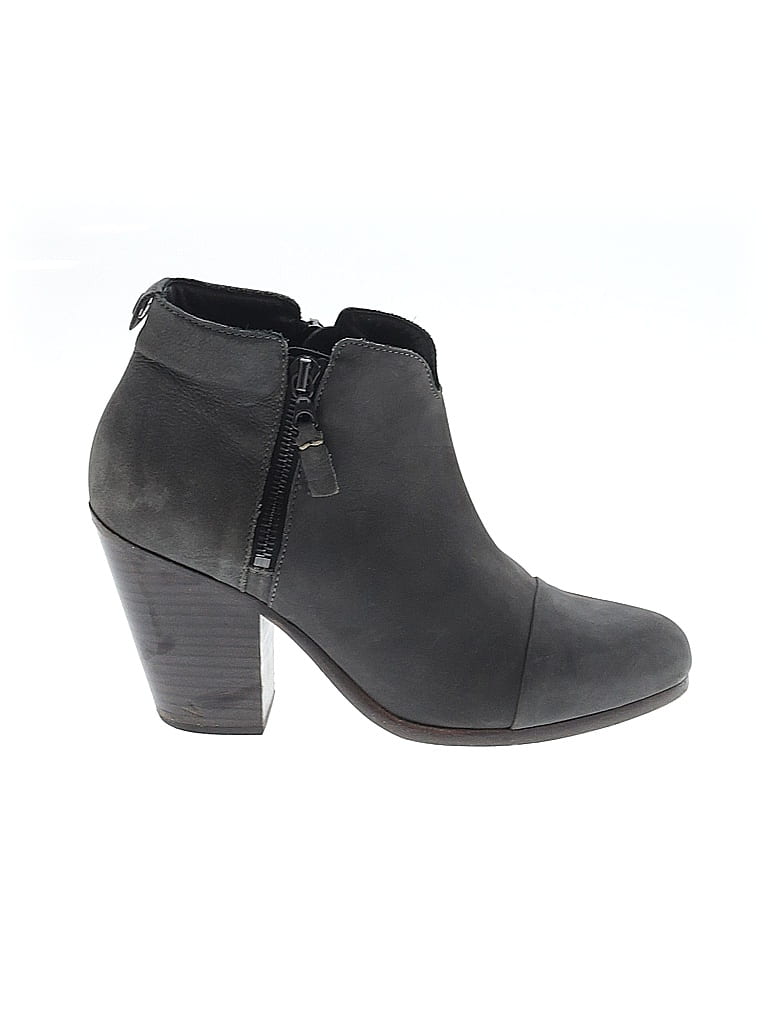 Rag & Bone Black Gray Ankle Boots Size EU 38 - photo 1