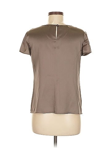 Armani Collezioni Short Sleeve Silk Top (view 2)