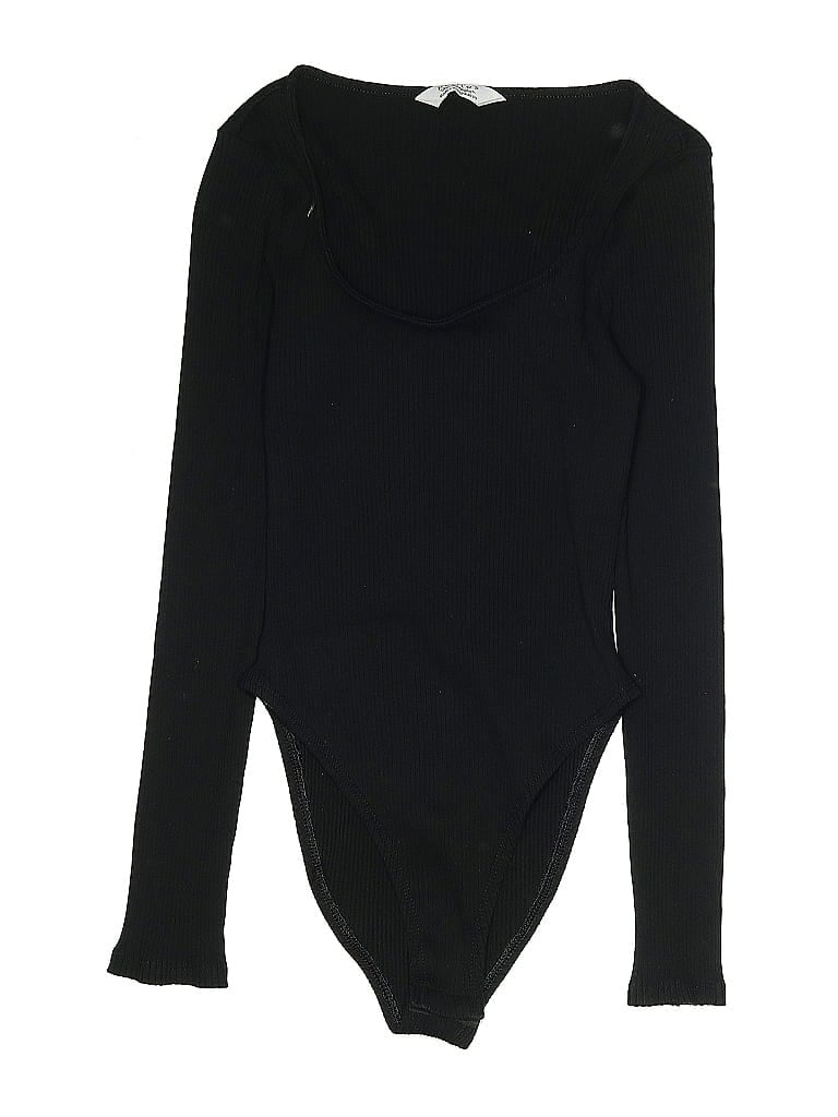 Pre-owned Miss Selfridge Bodysuit In Black