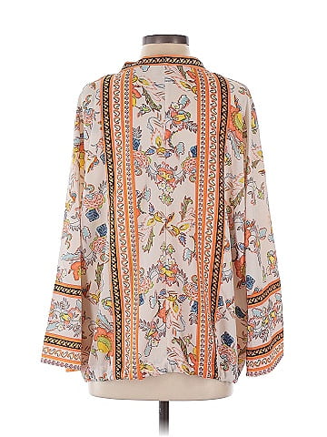 Umgee 3/4 Sleeve Blouse (view 2)
