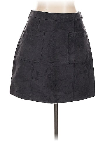 Old Navy Faux Leather Skirt (view 1)