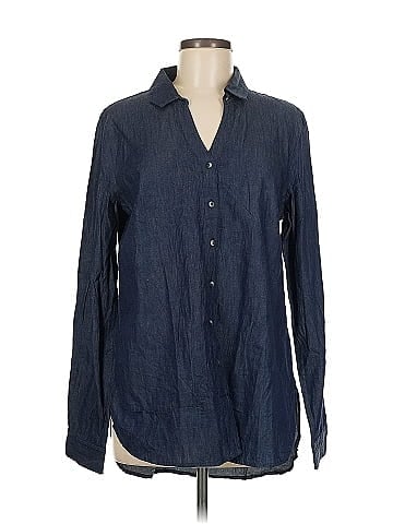 Crown & Ivy Long Sleeve Button-Down Shirt (view 1)