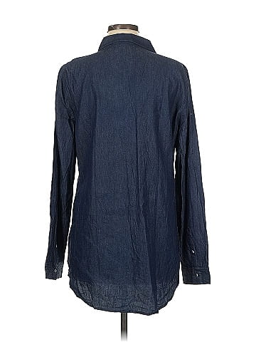 Crown & Ivy Long Sleeve Button-Down Shirt (view 2)