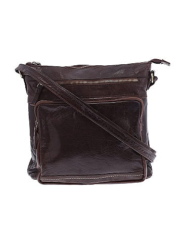 Assorted Brands Leather Crossbody Bag (view 1)