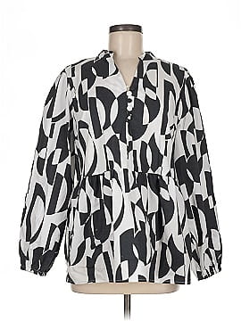 Belle By Kim Gravel 3/4 Sleeve Blouse