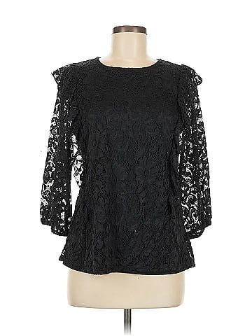 Olivia Blu 3/4 Sleeve Blouse (view 1)