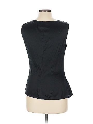 Cache Sleeveless Silk Top (view 2)