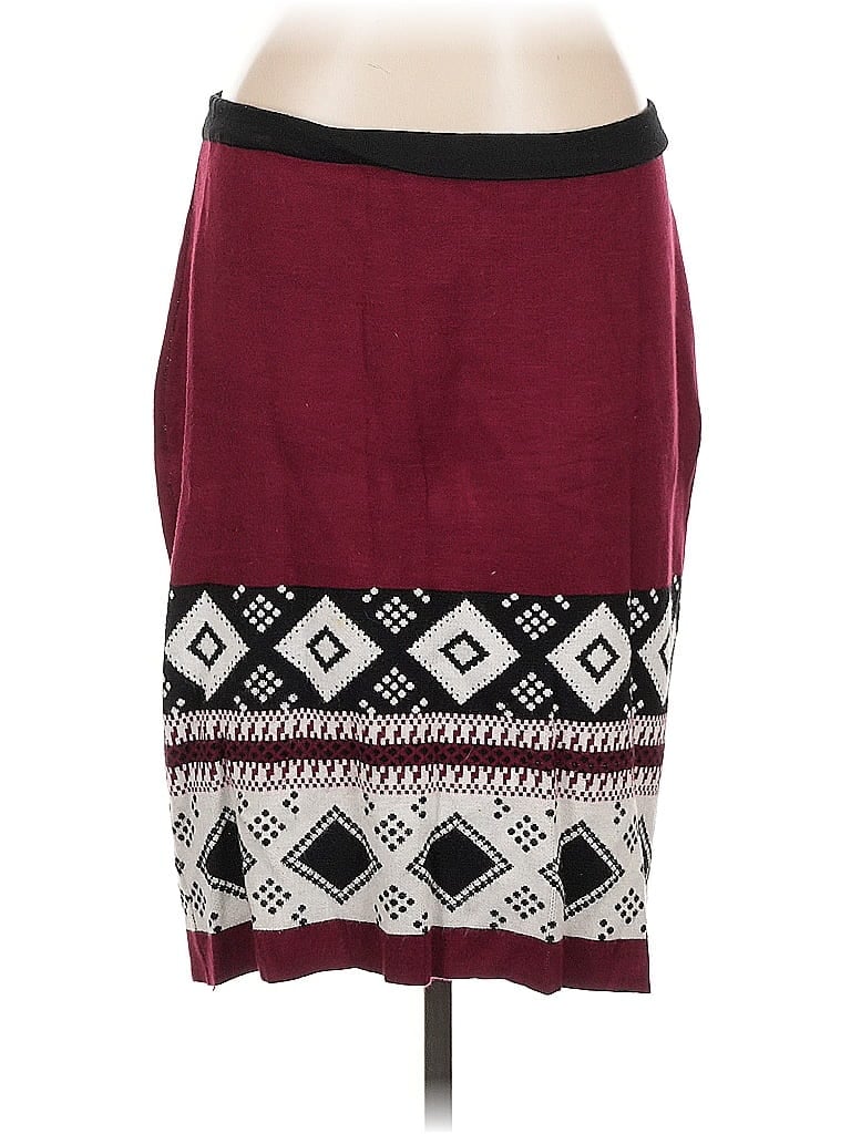 Click to view more detailed imagery on our partner's website Pre-owned Nycc Casual Skirt In Burgundy