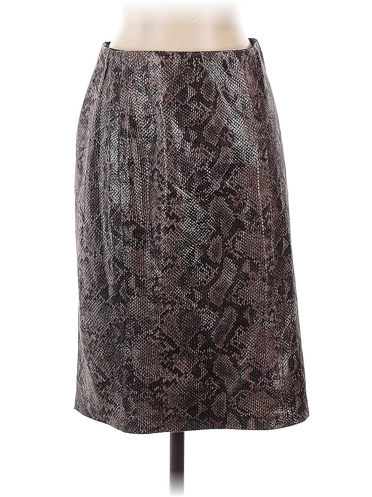 Pre-owned Blanknyc Blank Nyc Formal Skirt In Brown