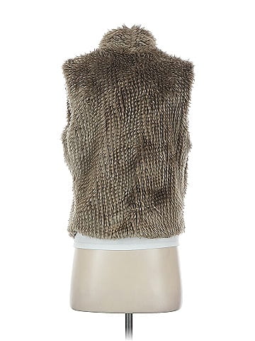 Express Outlet Faux Fur Vest (view 2)