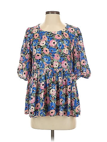 Umgee 3/4 Sleeve Blouse (view 1)