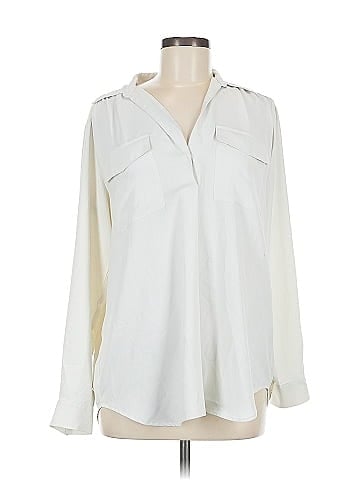 Ann Taylor Long Sleeve Blouse (view 1)
