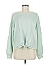 Ann Taylor LOFT Green Sweatshirt Size L - photo 1