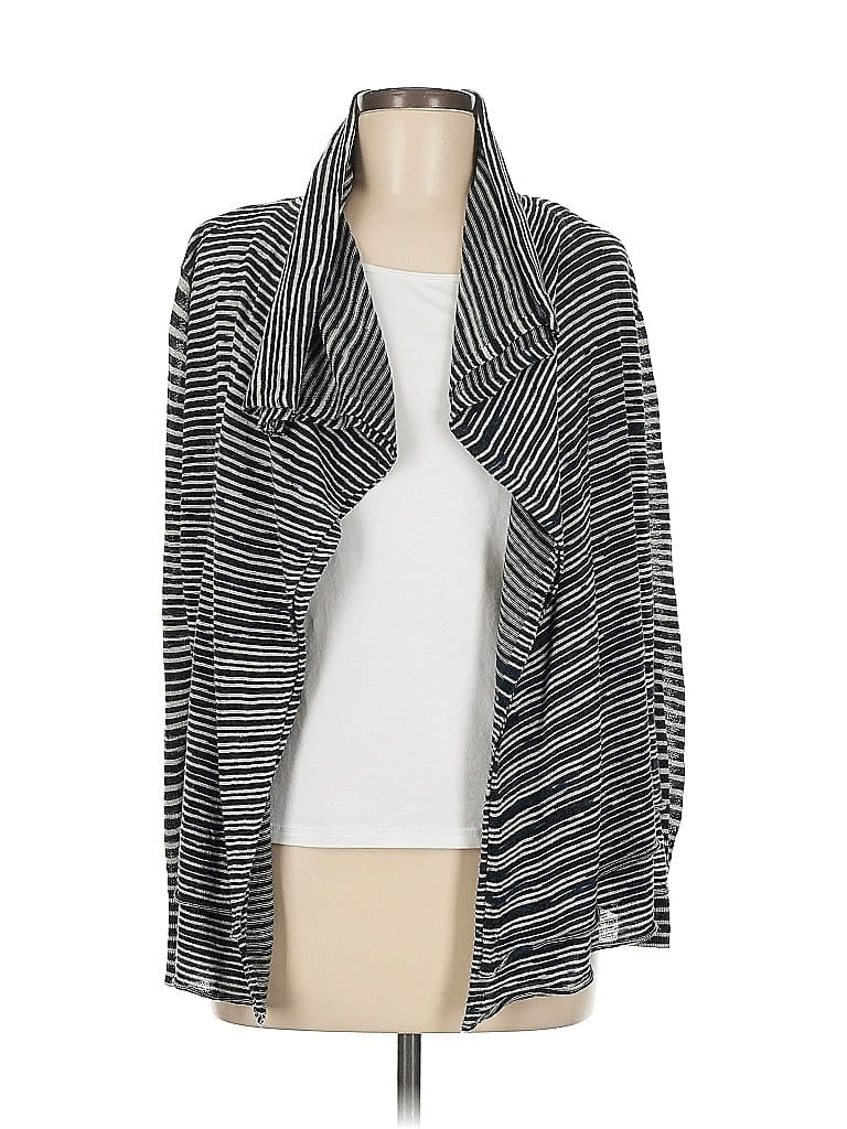 Pre-owned Elie Tahari Cardigan Sweater In Gray