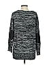 Dept. Tweed Gray Black Pullover Sweater Size S - photo 2