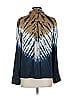 Young Fabulous & Broke Tie-dye Blue Long Sleeve Blouse Size S - photo 2
