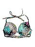 Shade & Shore Tropical Green Swimsuit Top Size Med (34D) - photo 1