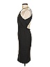 Nicholas Solid Black Cocktail Dress Size 4 - photo 4
