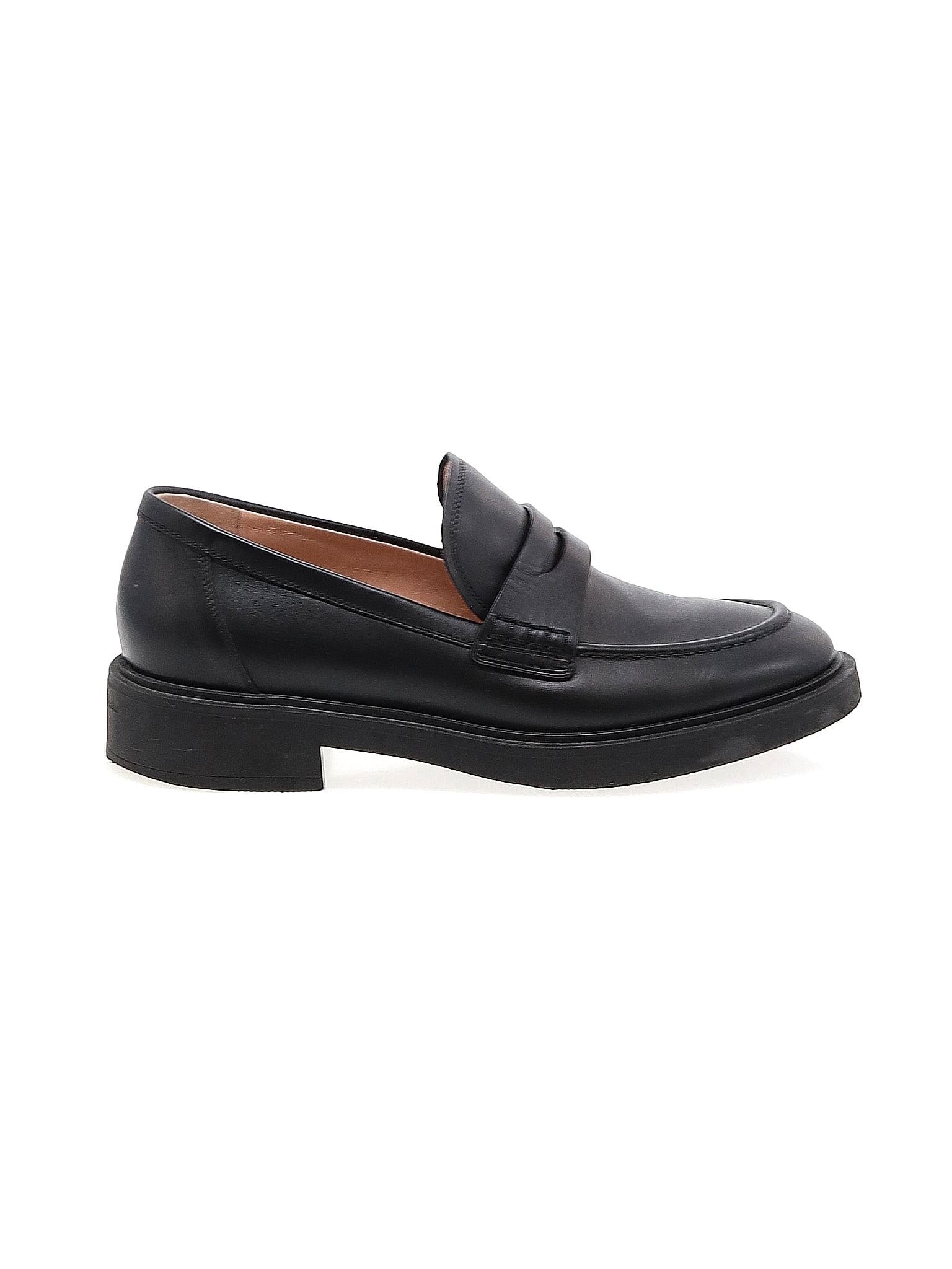 Gianvito Rossi 100% Leather Black Flats Size EU 39 1/2 (narrow)
