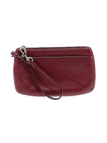 Coach Factory Leather Wristlet (view 1)