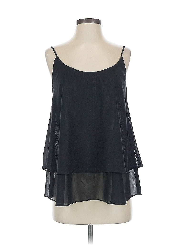 Pre-owned Venus Sleeveless Blouse In Black