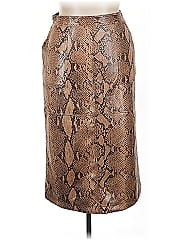Current Air Faux Leather Skirt