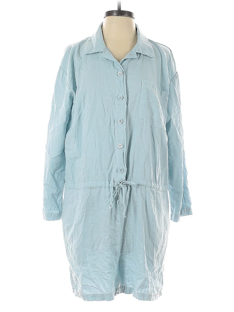 Pre-owned Stateside Romper In Blue