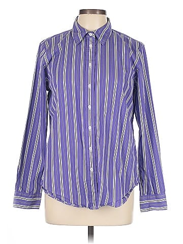 Lauren by Ralph Lauren Long Sleeve Button-Down Shirt (view 1)