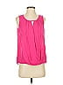 Daisy Fuentes Pink Sleeveless T-Shirt Size S - photo 1