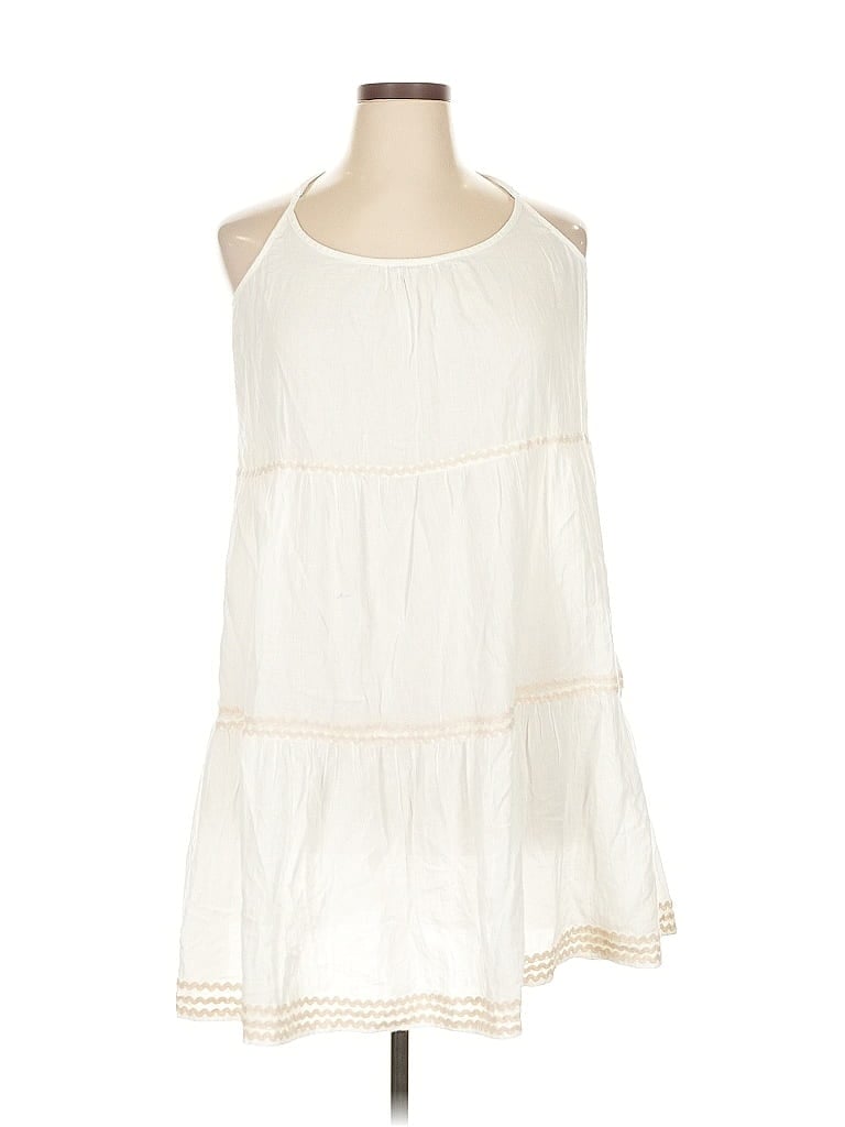Pre-owned Aerie Casual Dress In White