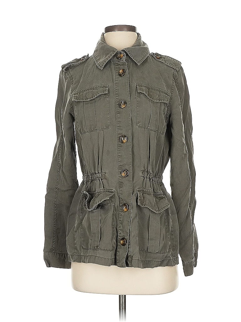 Click to view more detailed imagery on our partner's website Pre-owned Aqua Jacket In Green