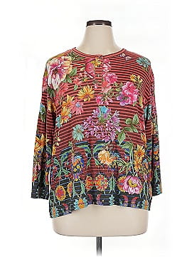 Johnny Was 3/4 Sleeve Blouse
