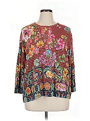 Johnny Was 3/4 Sleeve Blouse