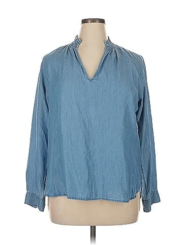 On 34th 3/4 Sleeve Blouse (view 1)